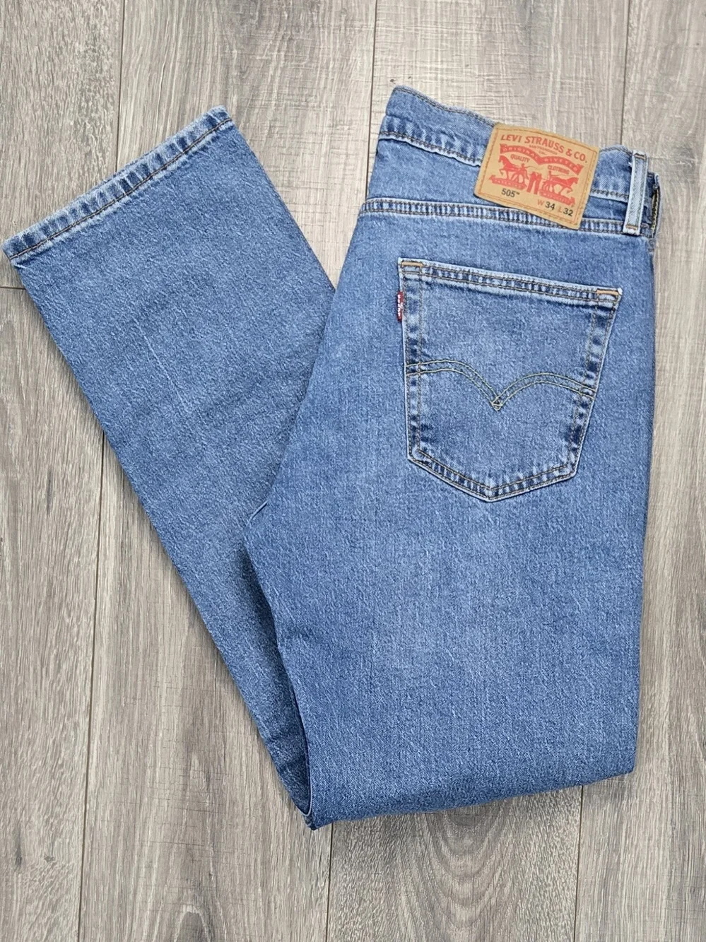 Levi's Men's Straight Jeans in Classic Blue